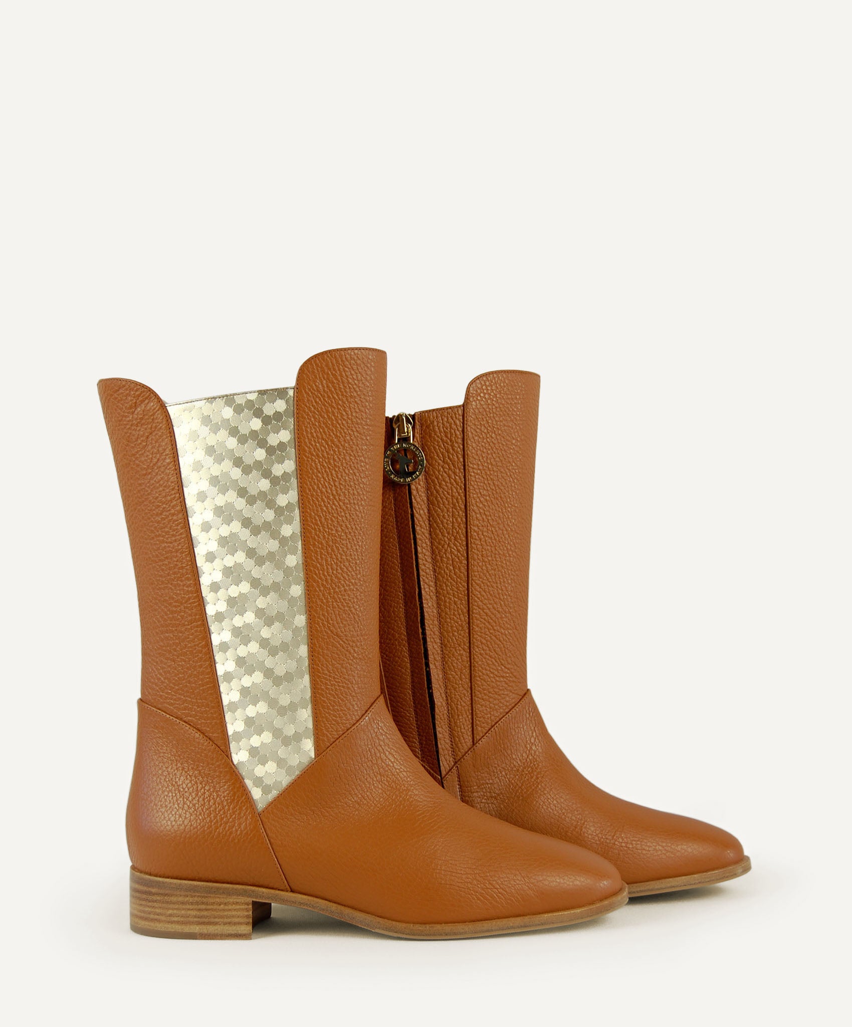 Alba Gold Deserto Boot#color_gold-deserto