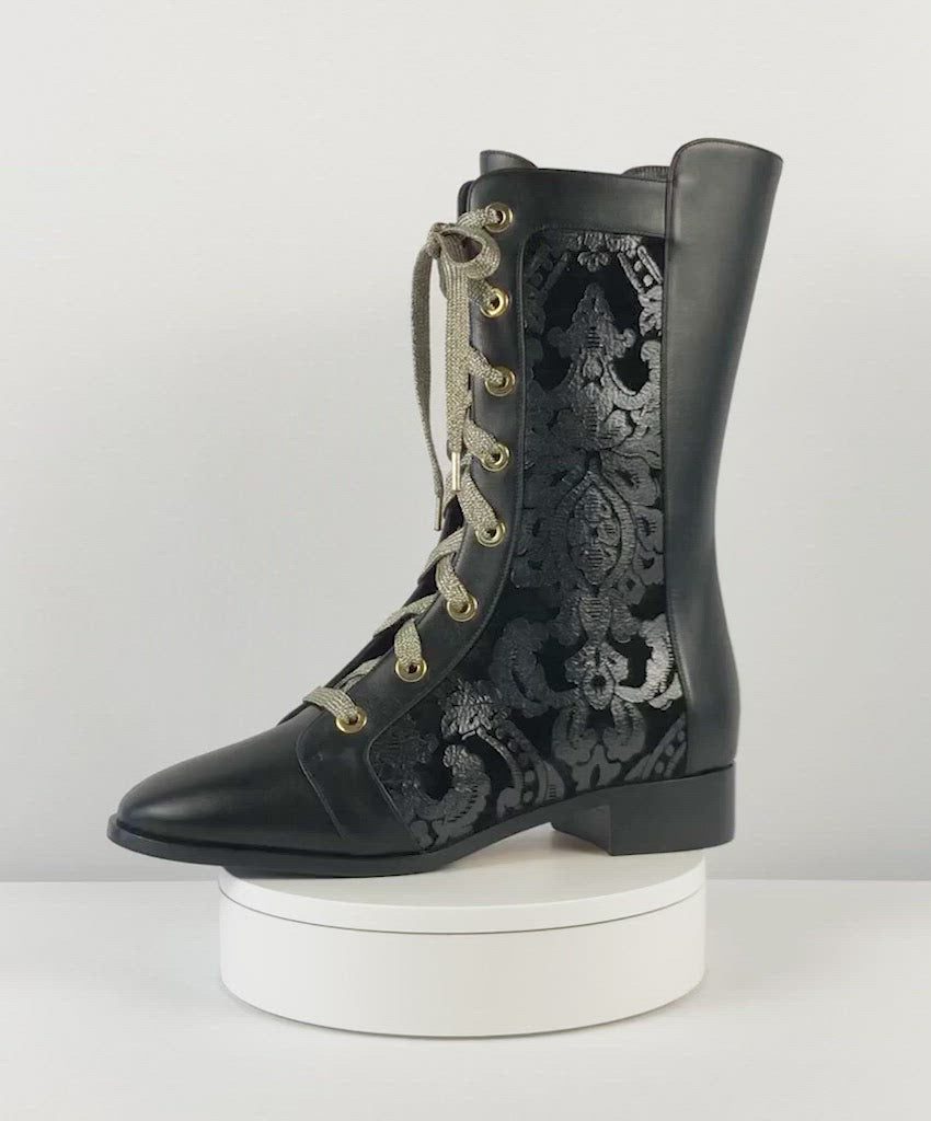 Vespro Midnight Lustro Boot#color_midnight-lustro